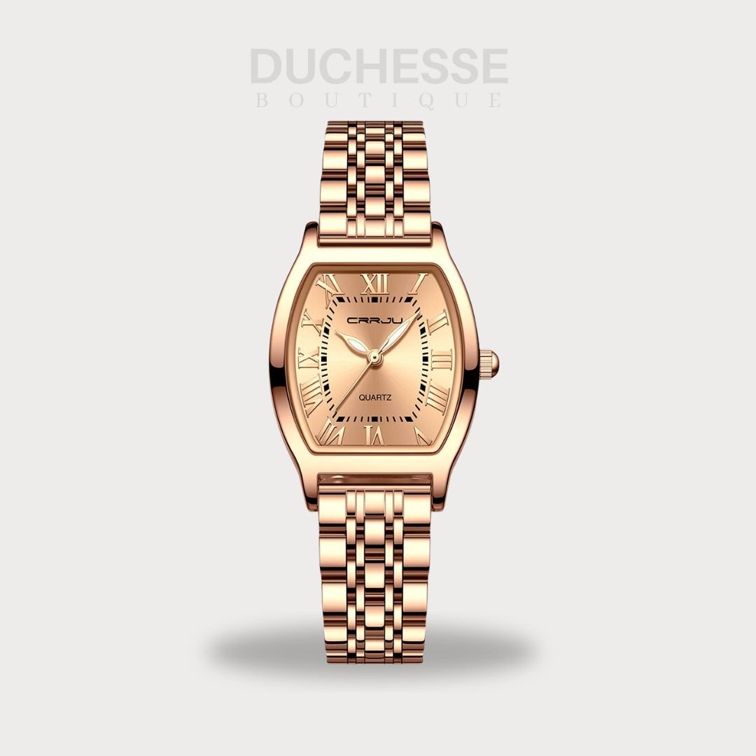 Relógio Feminino Com Pulseira de Aço - Duchesse Boutique