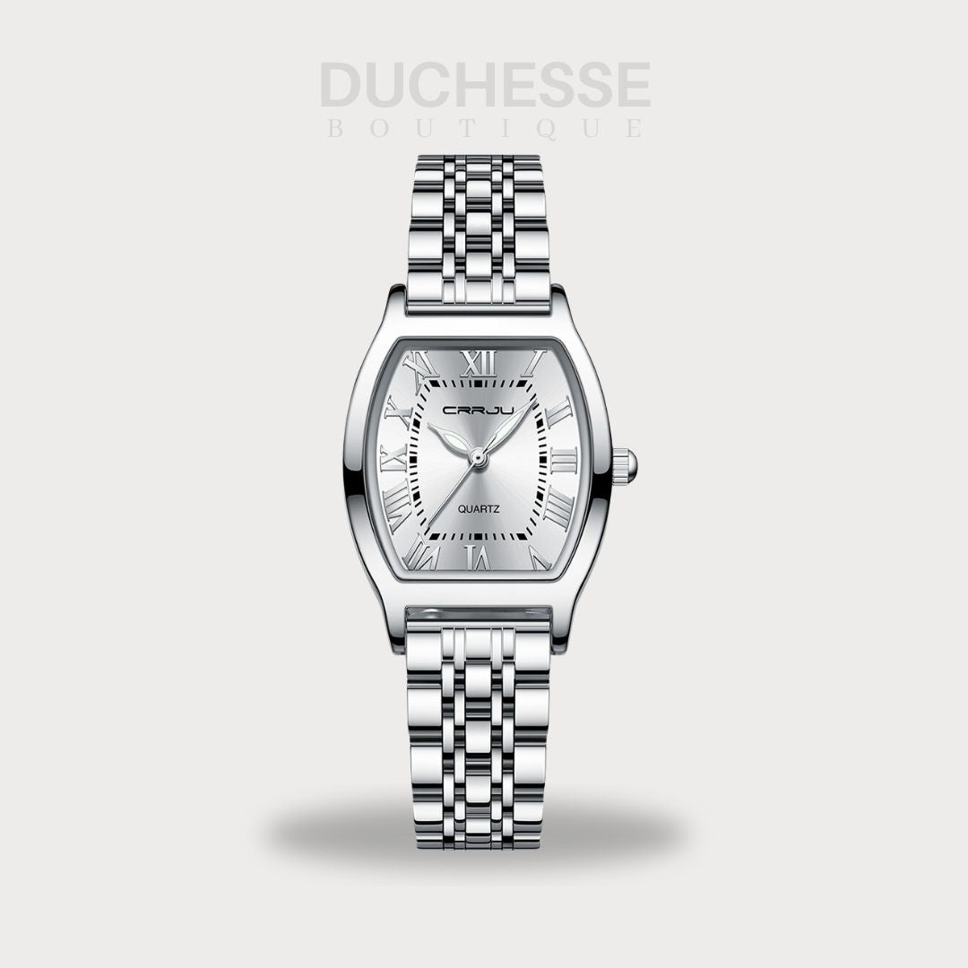 Relógio Feminino Com Pulseira de Aço - Duchesse Boutique